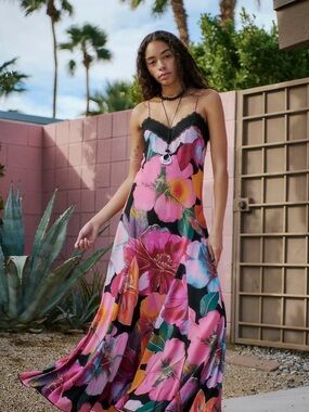 sheer bliss maxi dress free people Free People Sheer Bliss Maxi Dress in Yellow